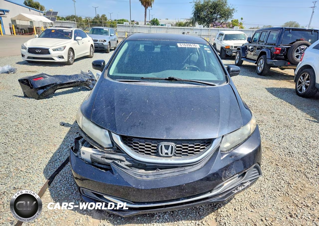 2015 Hond Civic VIN:2HGFB2F5XFH565848 - 5