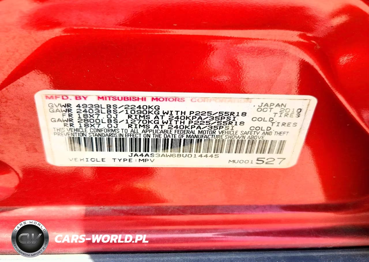 2011 Mitsubishi Outlander Se VIN:JA4AS3AW6BU014445 - 13
