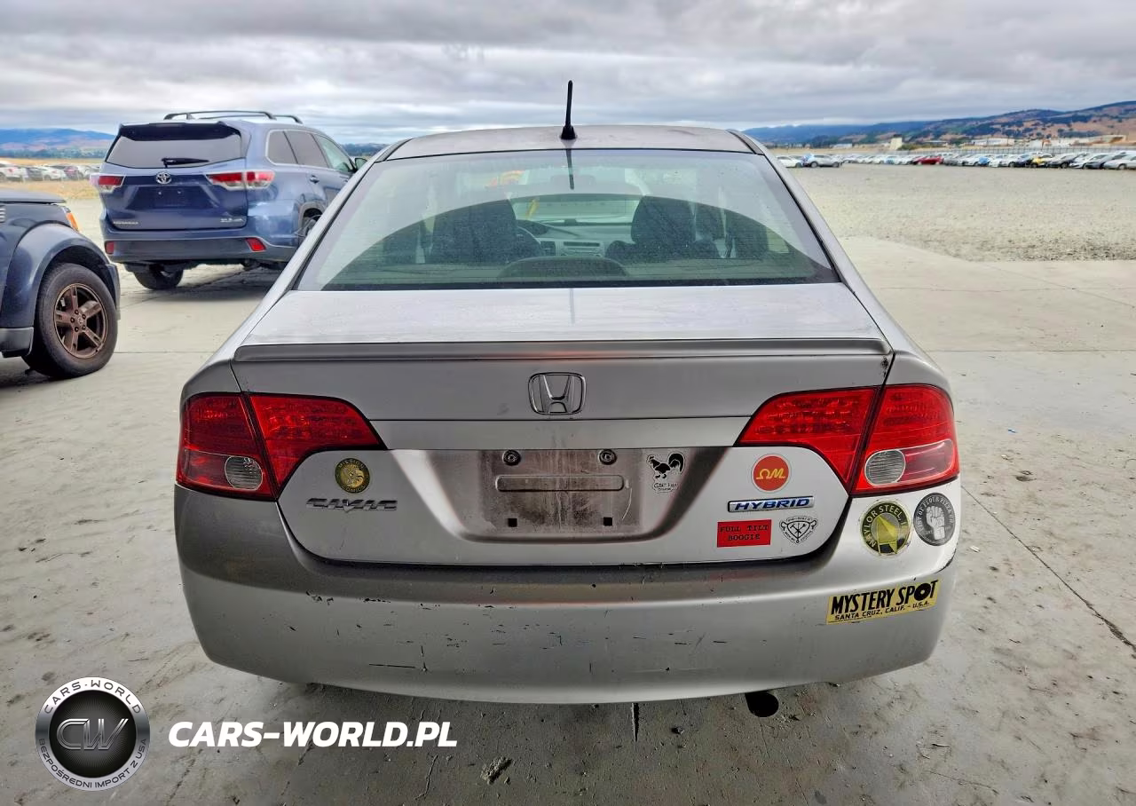 2008 Honda Civic Hybrid VIN:JHMFA362X8S023320 - 6