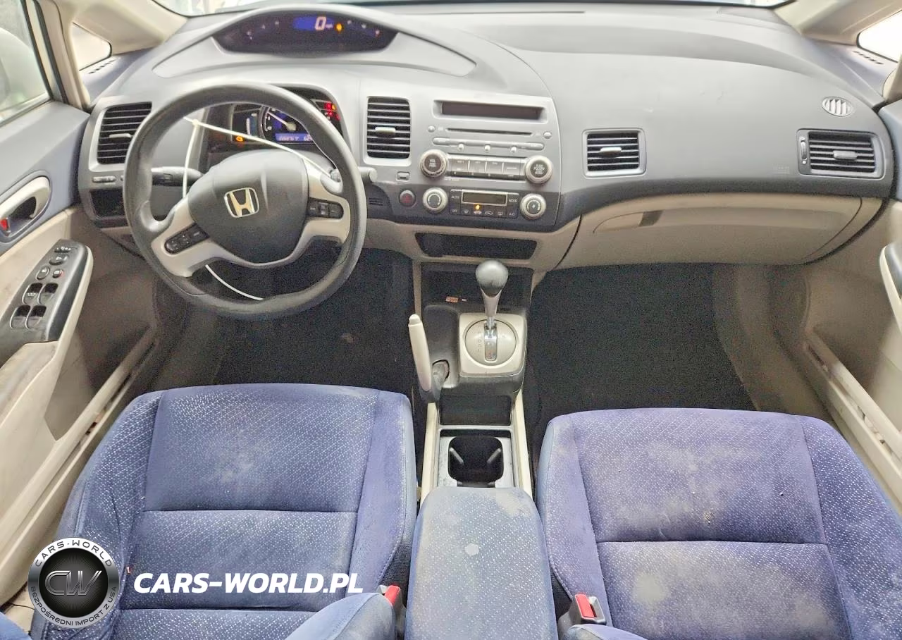 2008 Honda Civic Hybrid VIN:JHMFA362X8S023320 - 8