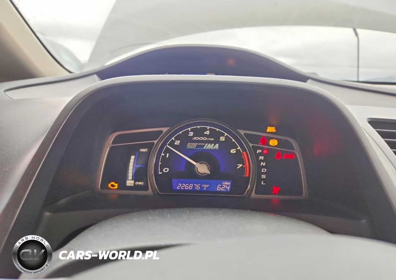 2008 Honda Civic Hybrid VIN:JHMFA362X8S023320 - 9