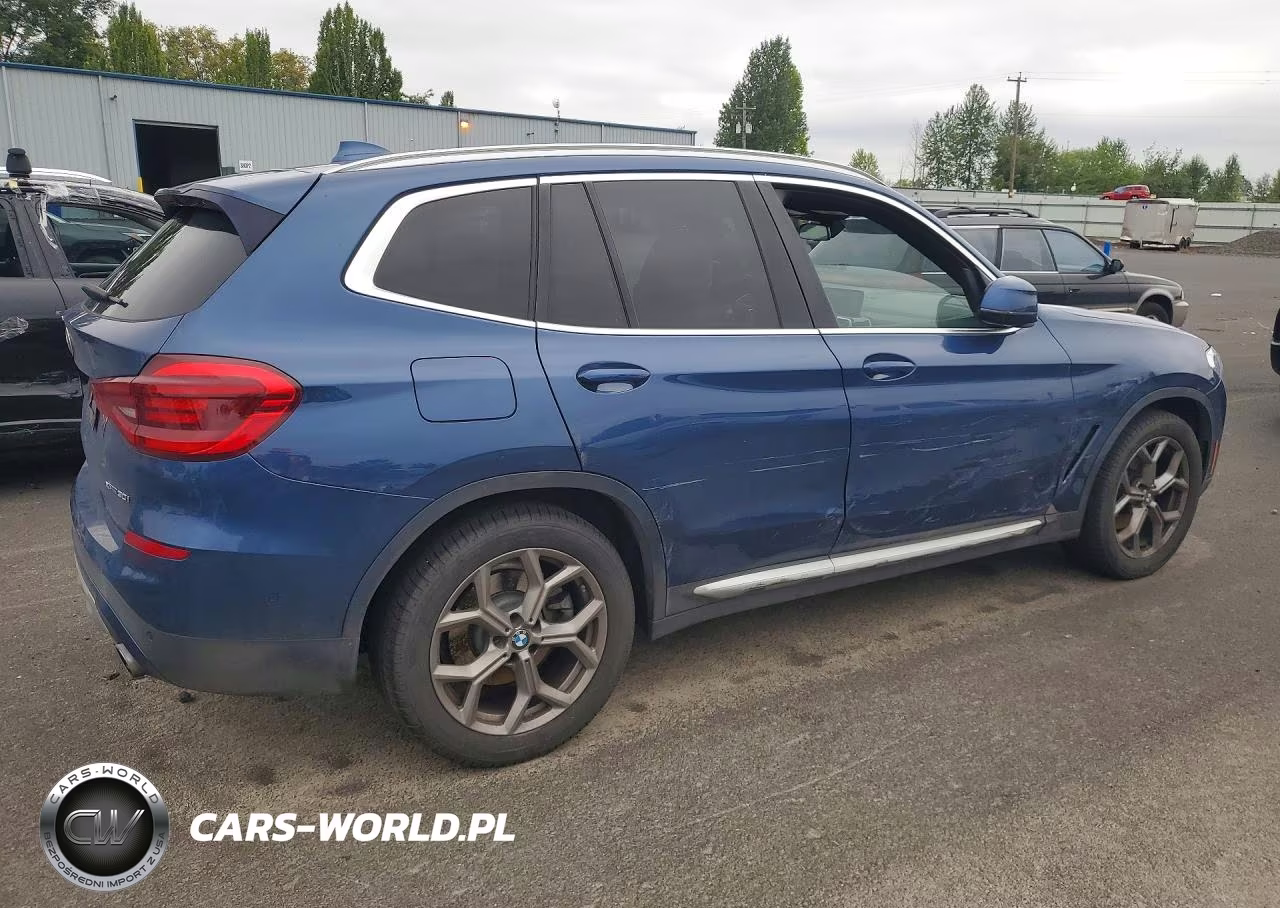 2021 BMW X3 xDrive30I VIN:5UXTY5C0XM9F50078 - 3