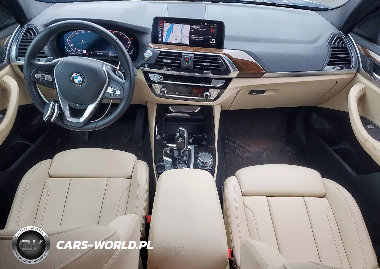 2021 BMW X3 xDrive30I VIN:5UXTY5C0XM9F50078 - 8