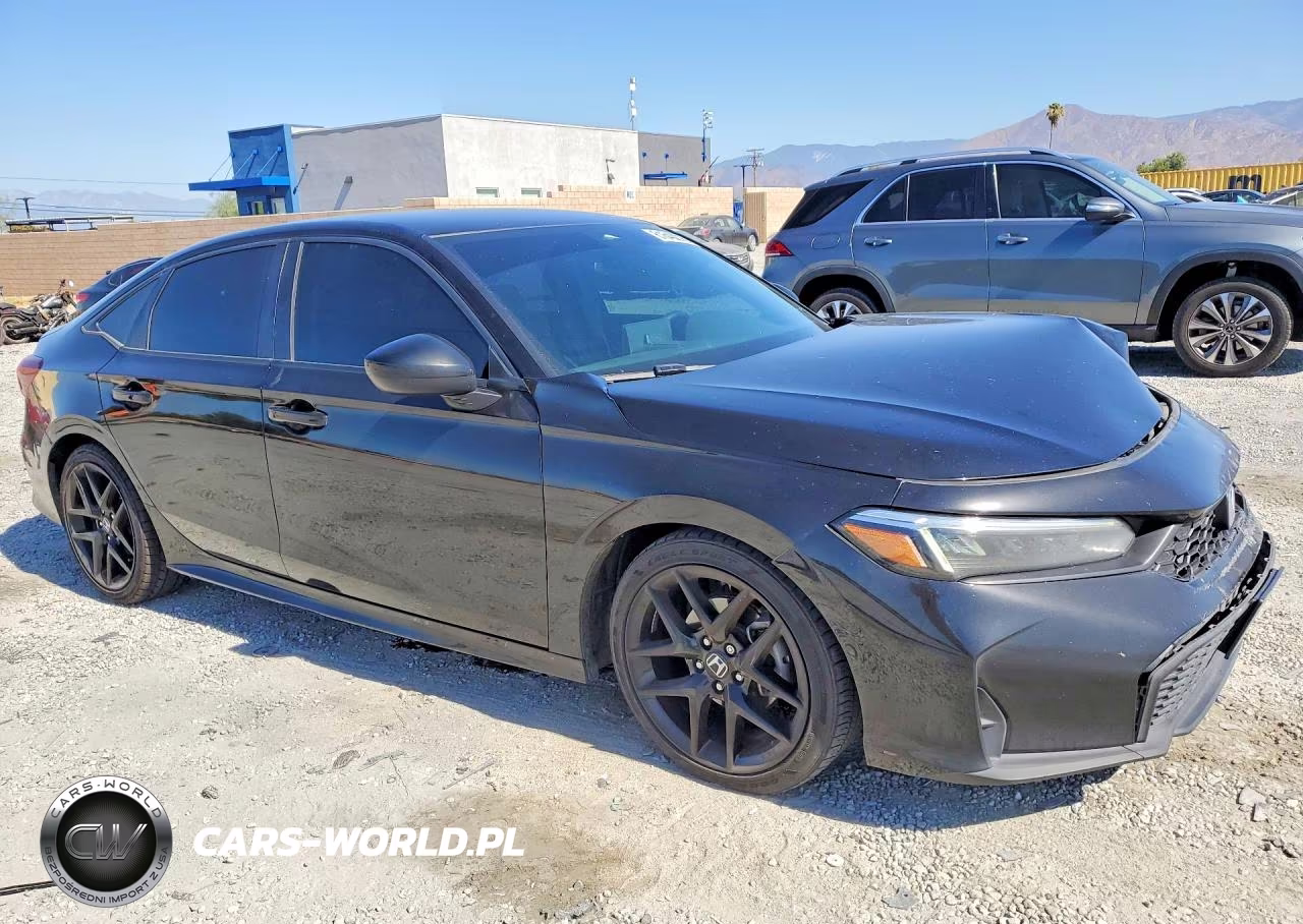2025 Honda Civic Sport VIN:2HGFE2F5XSH572476 - 4