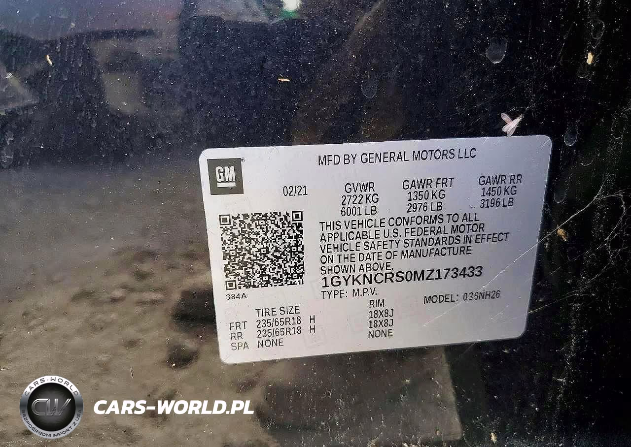 2021 Cadillac Xt5 Premium Luxury VIN:1GYKNCRS0MZ173433 - 13