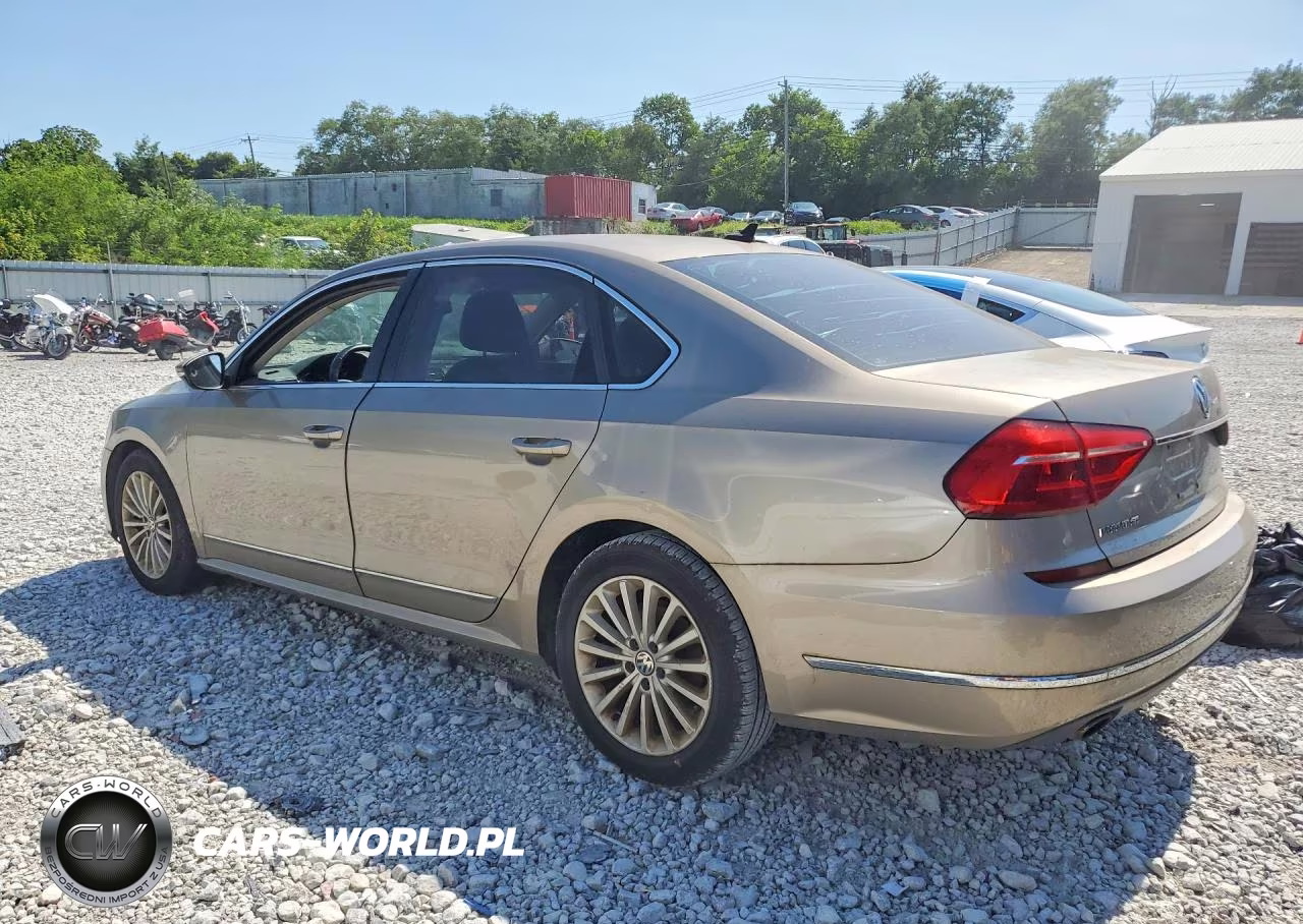 2016 Volkswagen Passat Se VIN:1VWBT7A36GC014458 - 2