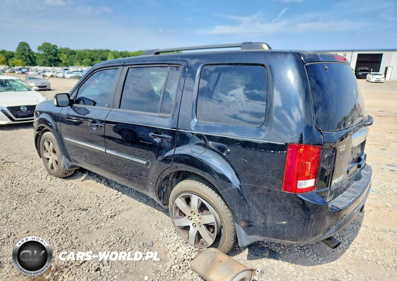 2013 Honda Pilot Touring VIN:5FNYF3H96DB003725 - 2