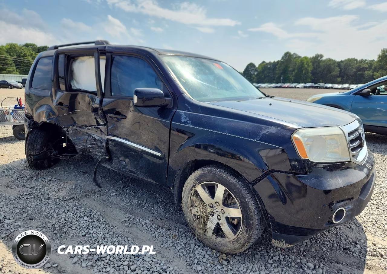 2013 Honda Pilot Touring VIN:5FNYF3H96DB003725 - 4