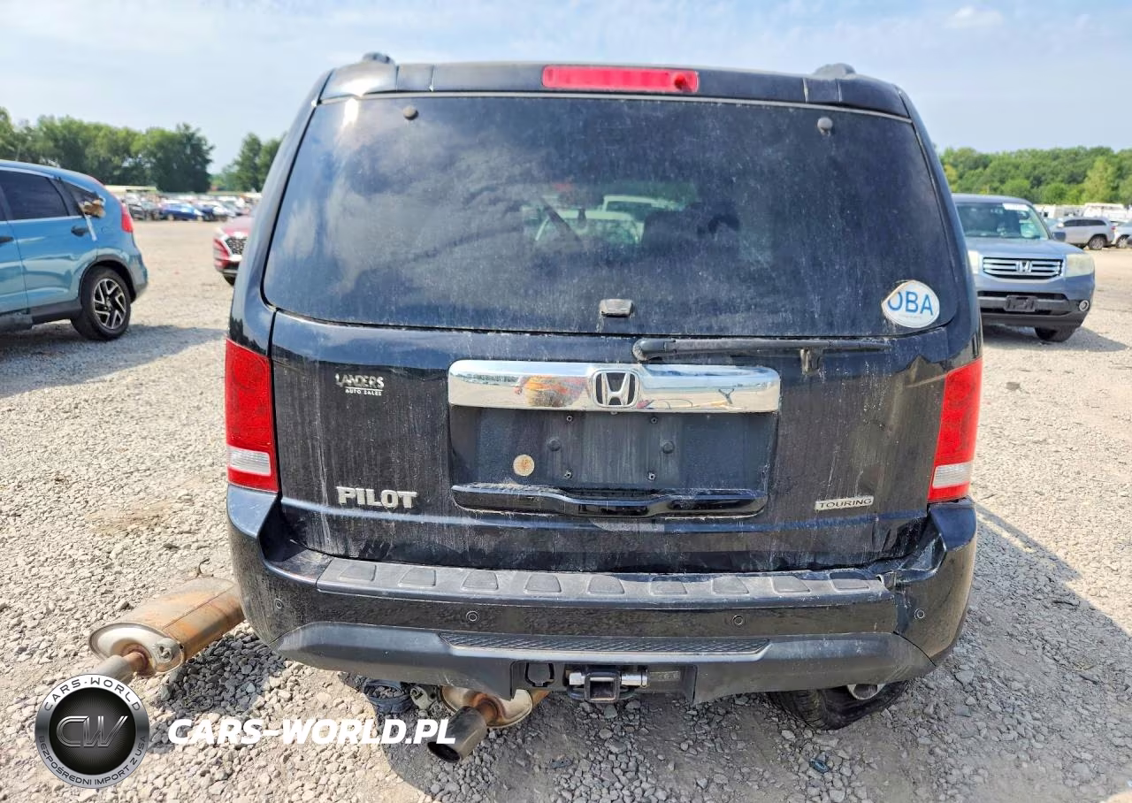 2013 Honda Pilot Touring VIN:5FNYF3H96DB003725 - 6