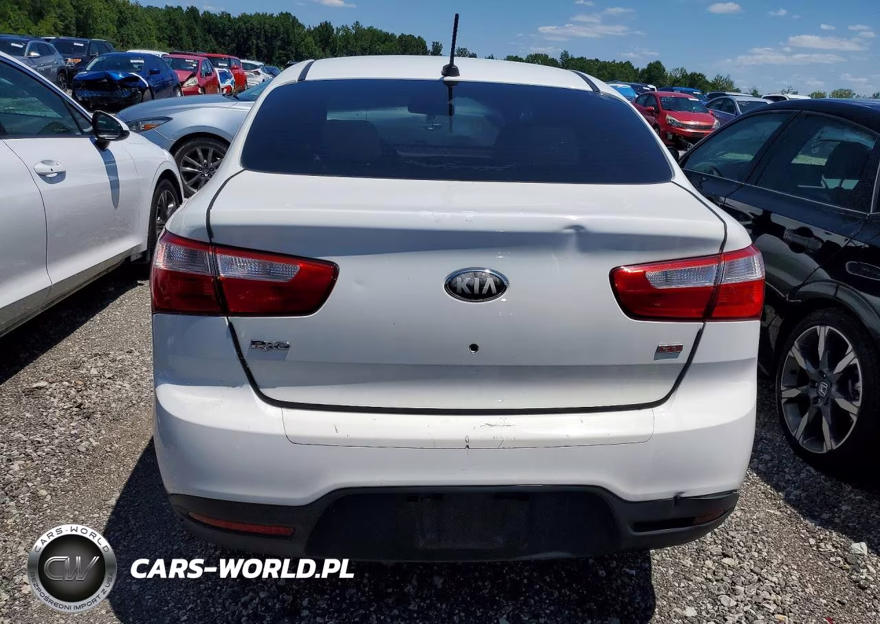 2013 Kia Rio Lx VIN:KNADM4A33D6226443 - 6