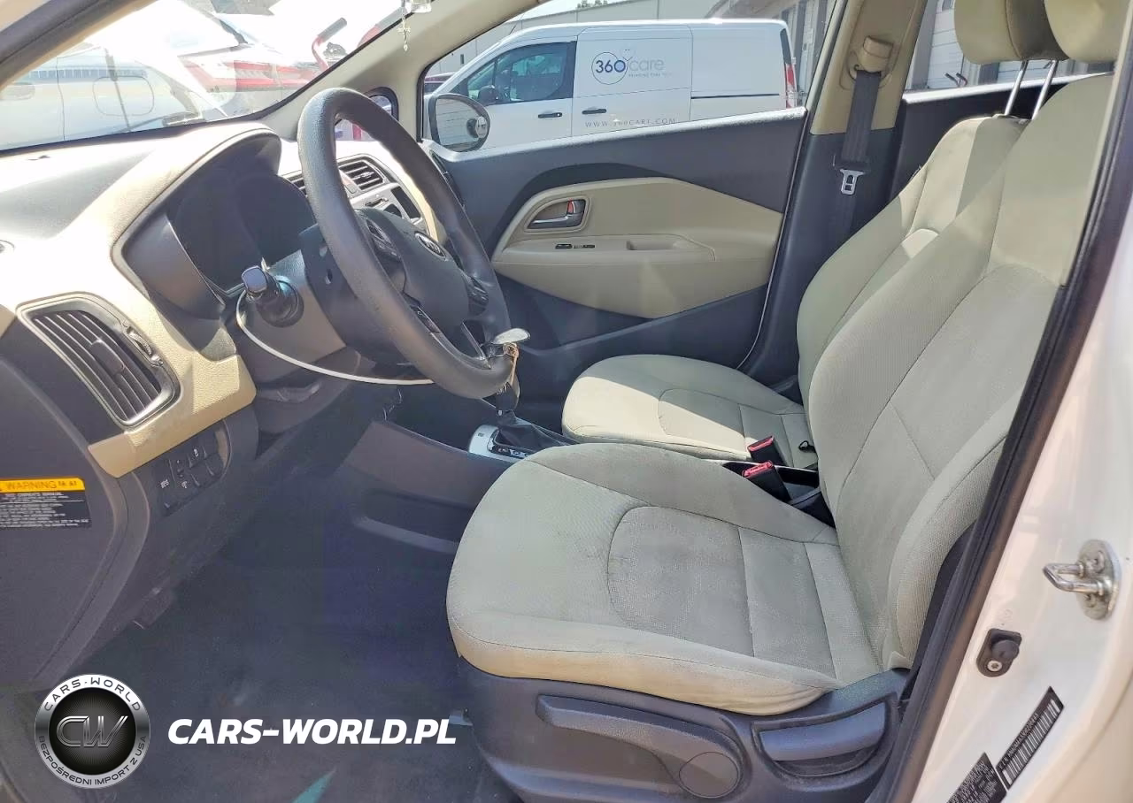 2013 Kia Rio Lx VIN:KNADM4A33D6226443 - 7