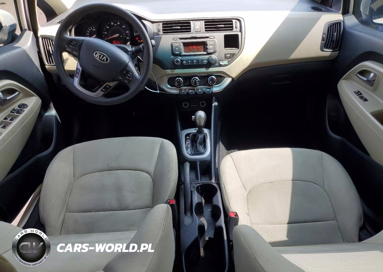 2013 Kia Rio Lx VIN:KNADM4A33D6226443 - 8