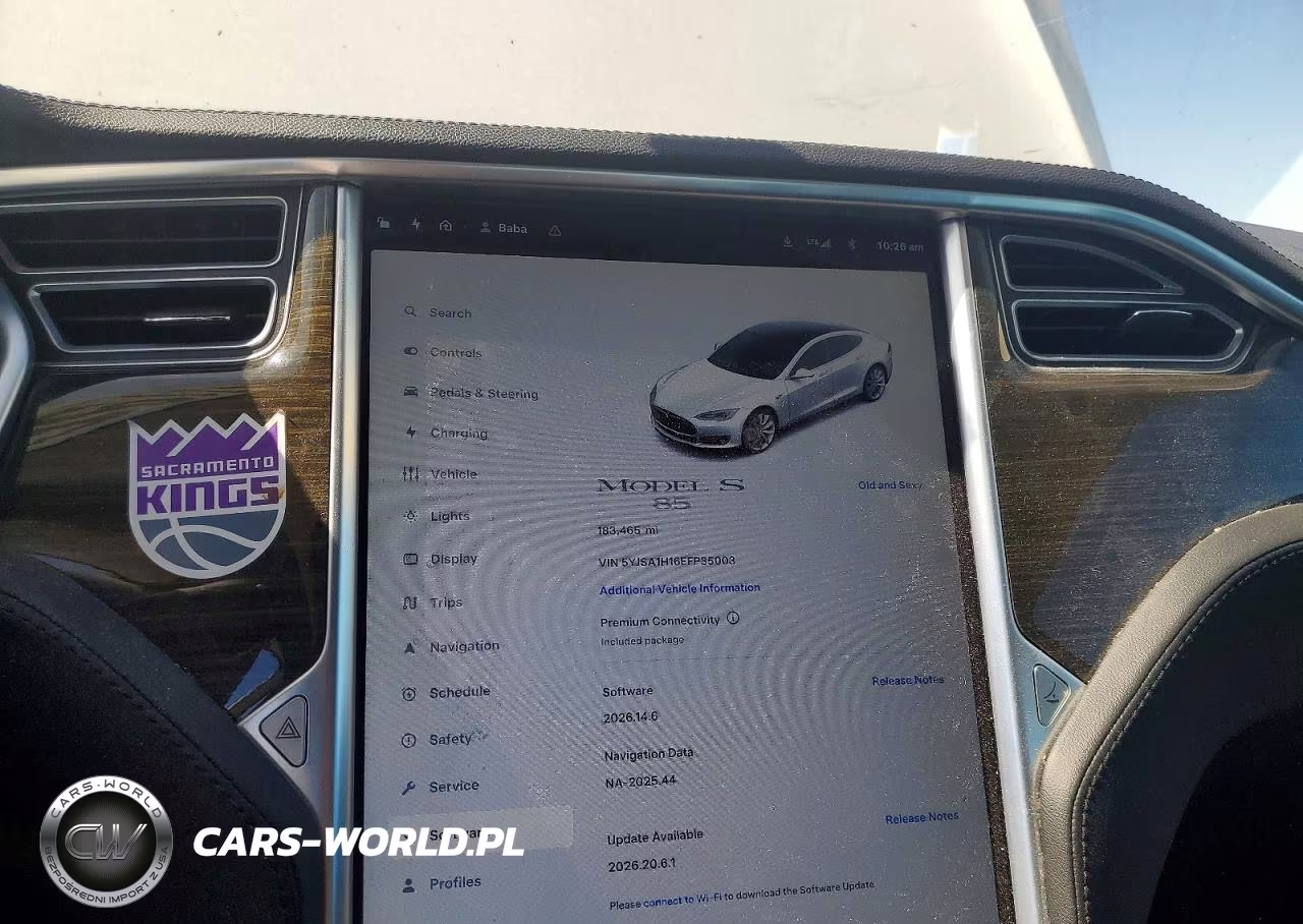 2014 Tesla Model S VIN:5YJSA1H16EFP35003 - 9
