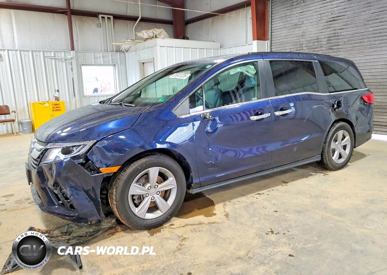 2018 Honda Odyssey Exl VIN:5FNRL6H70JB087372 - 1