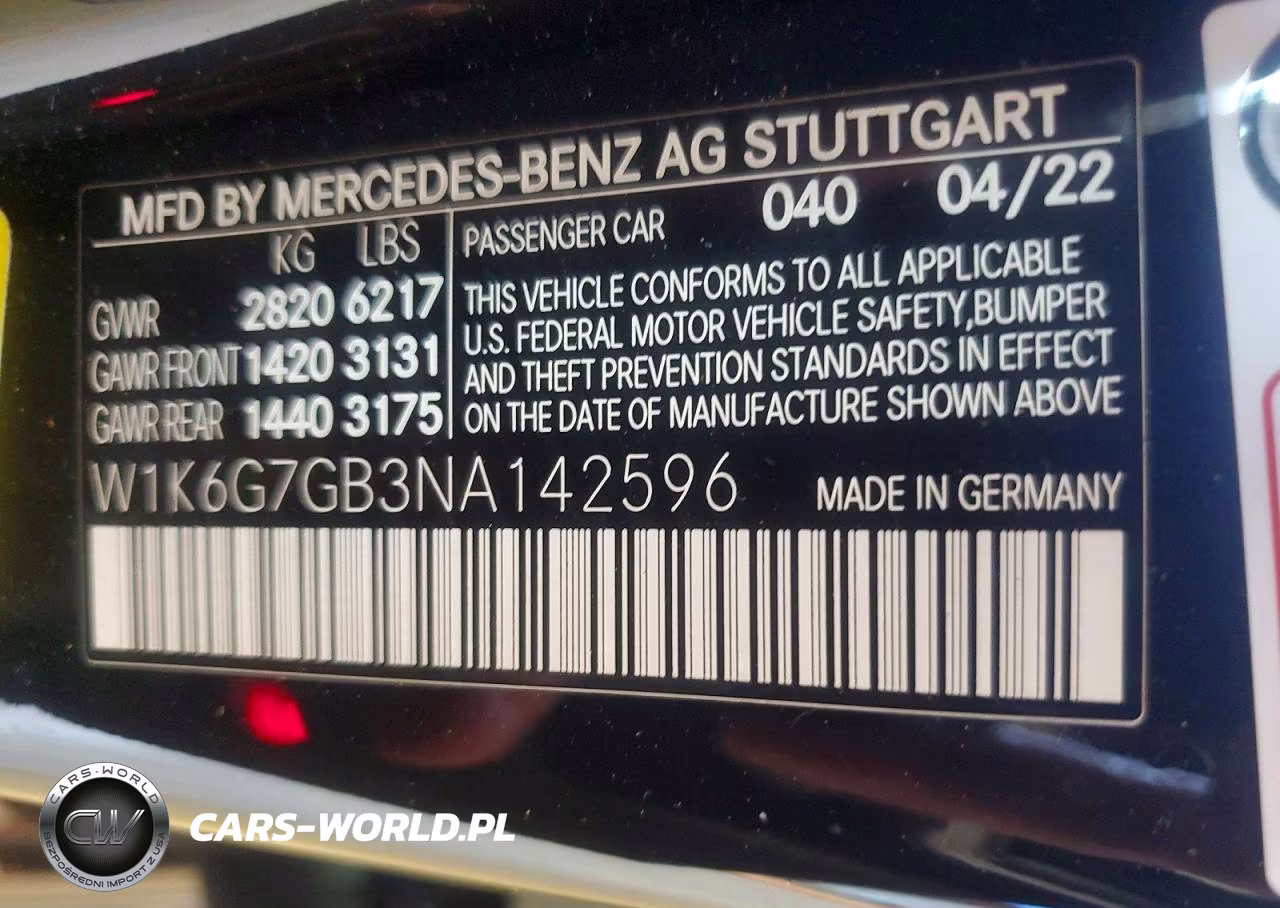 2022 Mercedes-Benz S 580 4Matic VIN:W1K6G7GB3NA142596 - 12