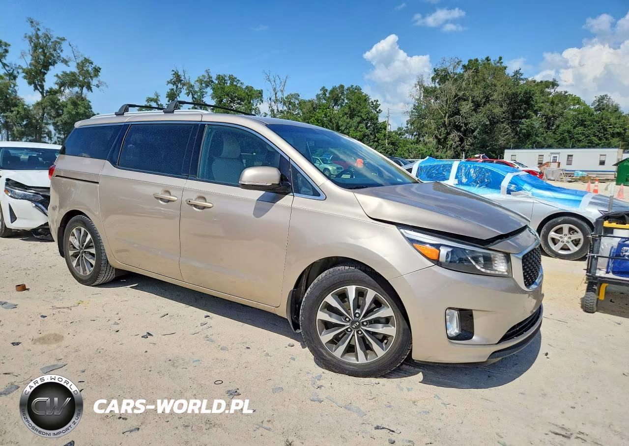 2015 Kia Sedona Sx VIN:KNDMC5C16F6066682 - 4