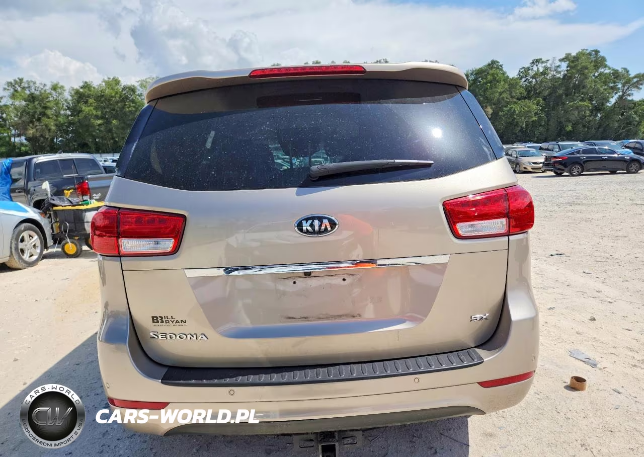 2015 Kia Sedona Sx VIN:KNDMC5C16F6066682 - 6