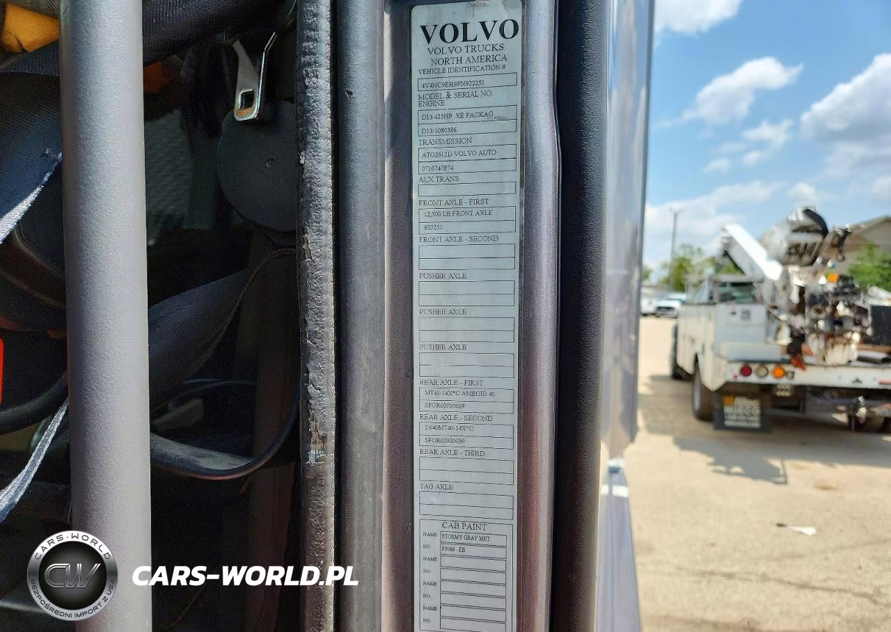 2015 Volvo Vnl Semi Truck VIN:4V4NC9EH9FN922251 - 13