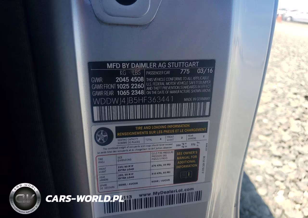 2017 Mercedes-Benz C 300 VIN:WDDWJ4JB5HF363441 - 12