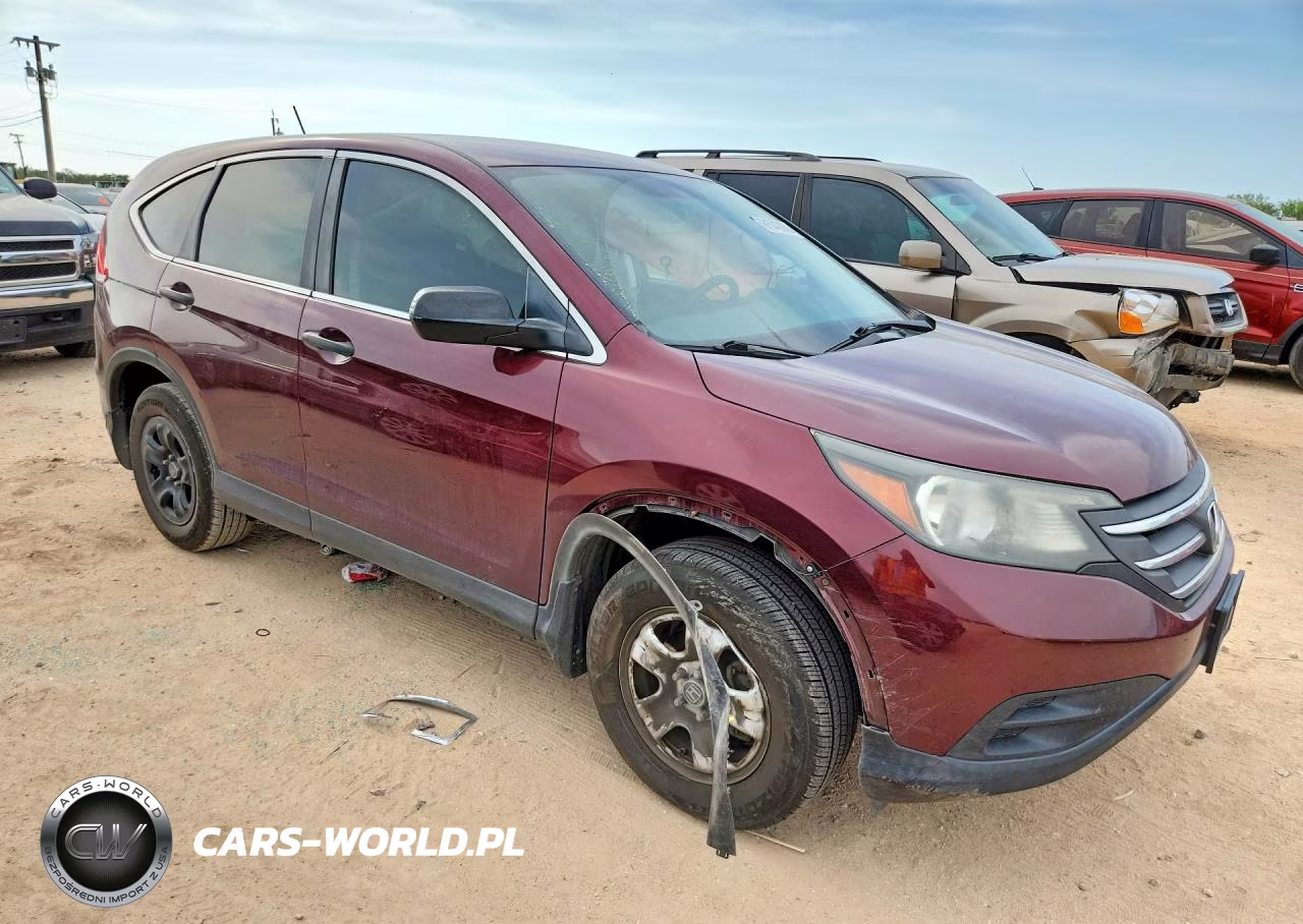 2013 Honda Cr-V Lx VIN:5J6RM4H35DL053132 - 4