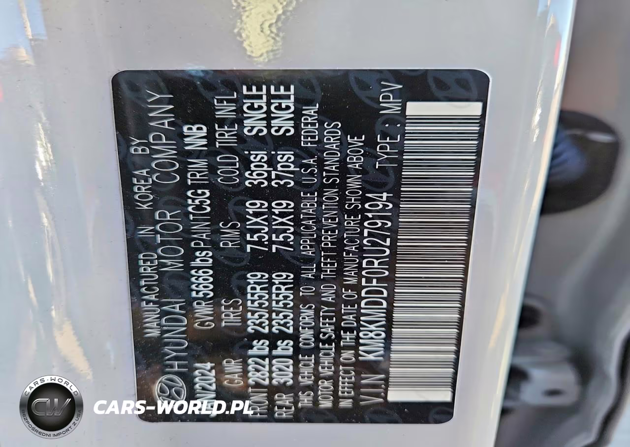 2024 Hyundai Ioniq 5 Se VIN:KM8KMDDF0RU279194 - 12