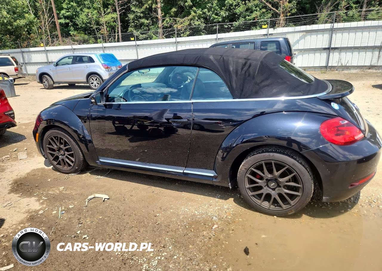 2013 Volkswagen Beetle Turbo VIN:3VW8T7AT6DM819607 - 2