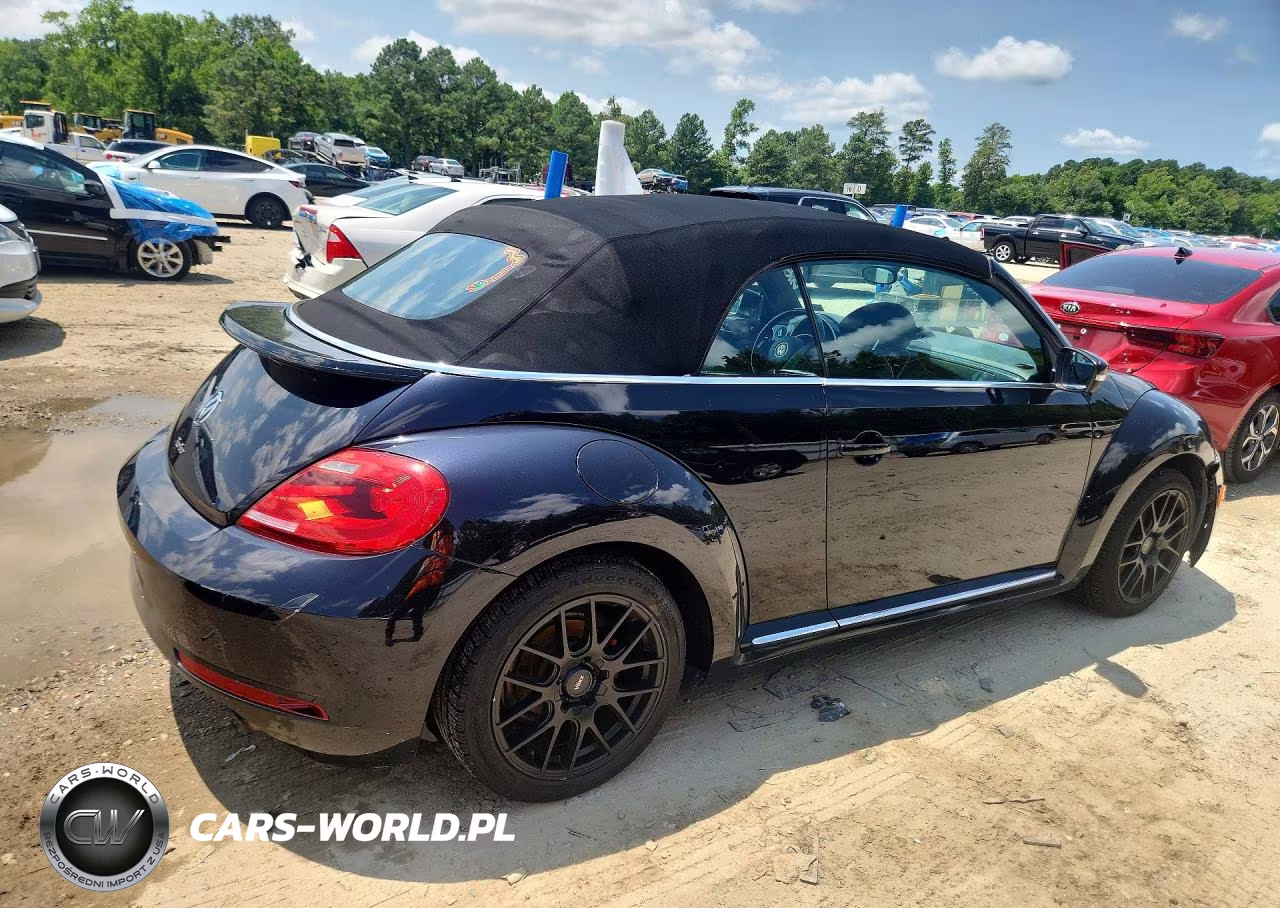 2013 Volkswagen Beetle Turbo VIN:3VW8T7AT6DM819607 - 3