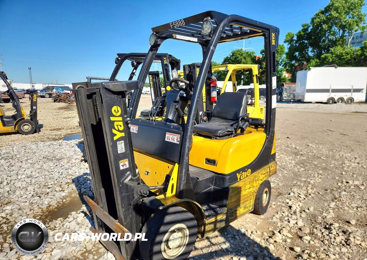 2018 Yale Glp030Vxnrsv062 Forklift VIN:D810V03234S - 2