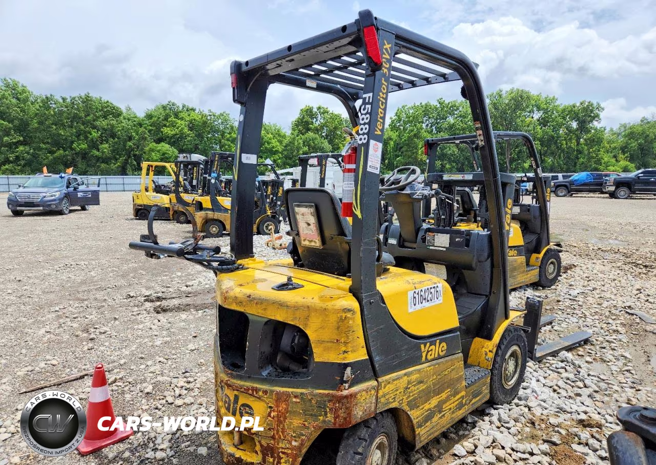 2018 Yale Glp030Vxnrsv062 Forklift VIN:D810V03234S - 3