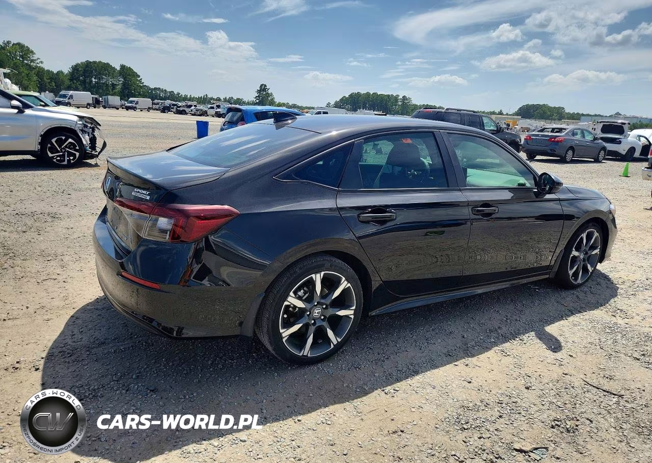 2025 Honda Civic Sport VIN:2HGFE4F8XSH347531 - 3