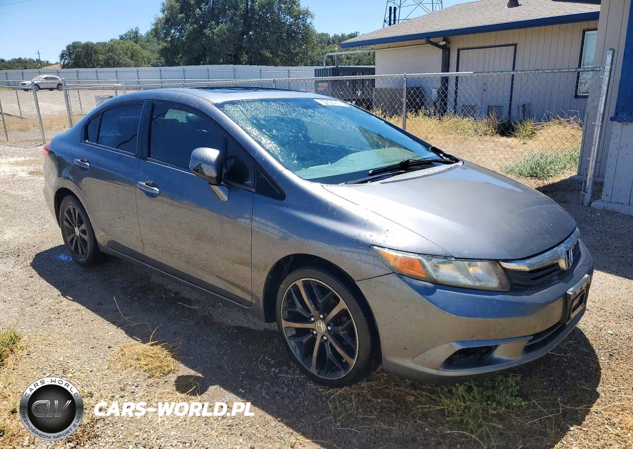 2012 Honda Civic Exl VIN:19XFB2F98CE304971 - 4