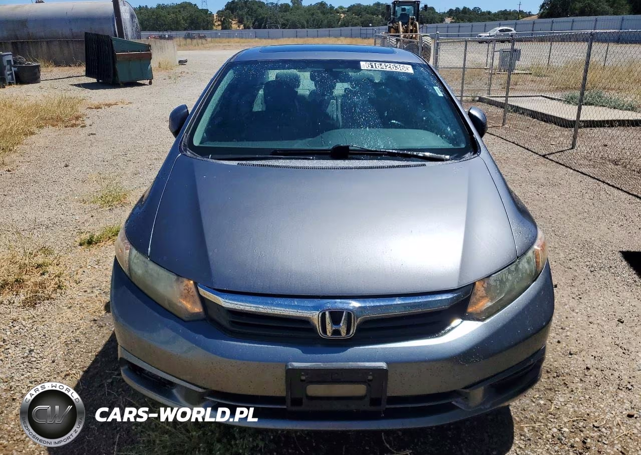 2012 Honda Civic Exl VIN:19XFB2F98CE304971 - 5