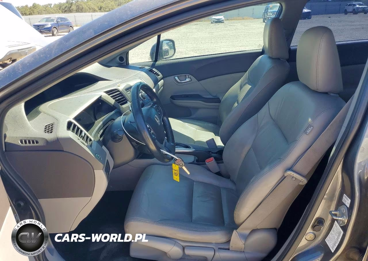 2012 Honda Civic Exl VIN:19XFB2F98CE304971 - 7