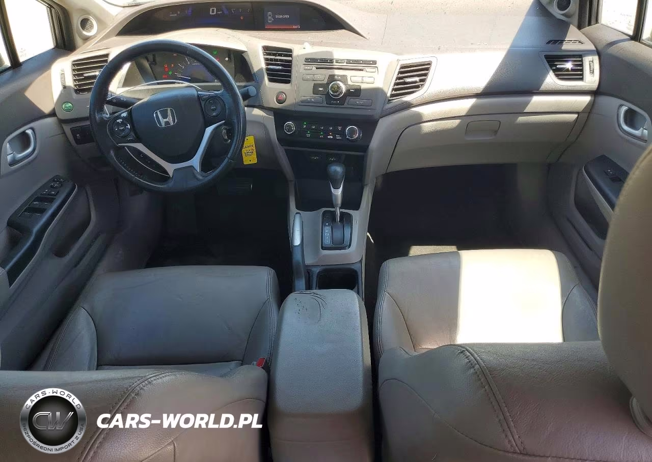 2012 Honda Civic Exl VIN:19XFB2F98CE304971 - 8