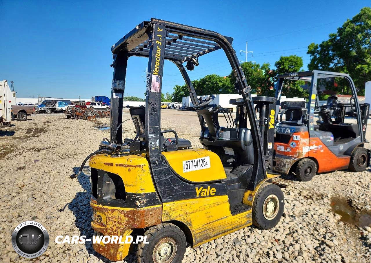 2017 Yale Glp030Vxnrsv062 Forklift VIN:D810V02893R - 4