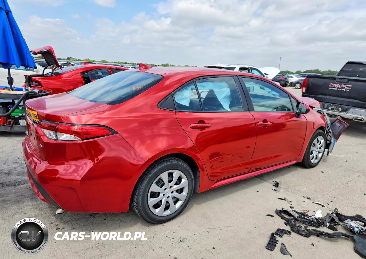 2020 Toyota Corolla Le VIN:5YFEPRAE1LP106192 - 3