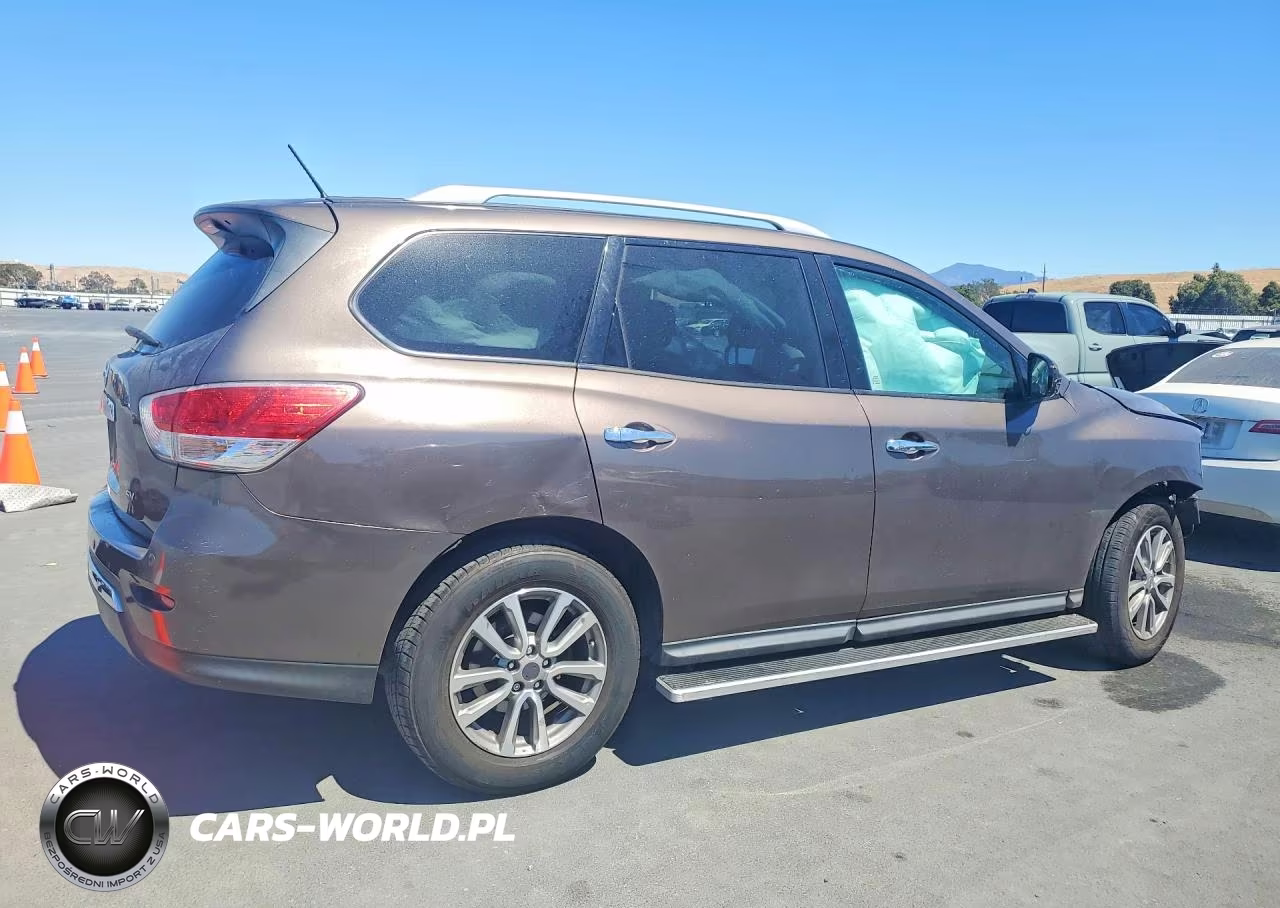 2015 Nissan Pathfinder Sv VIN:5N1AR2MN7FC700158 - 3