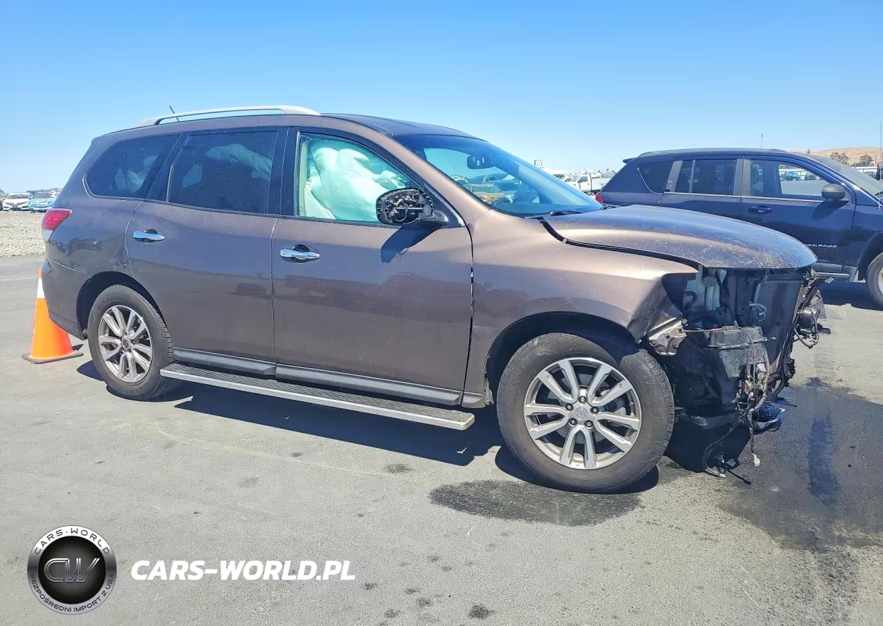 2015 Nissan Pathfinder Sv VIN:5N1AR2MN7FC700158 - 4