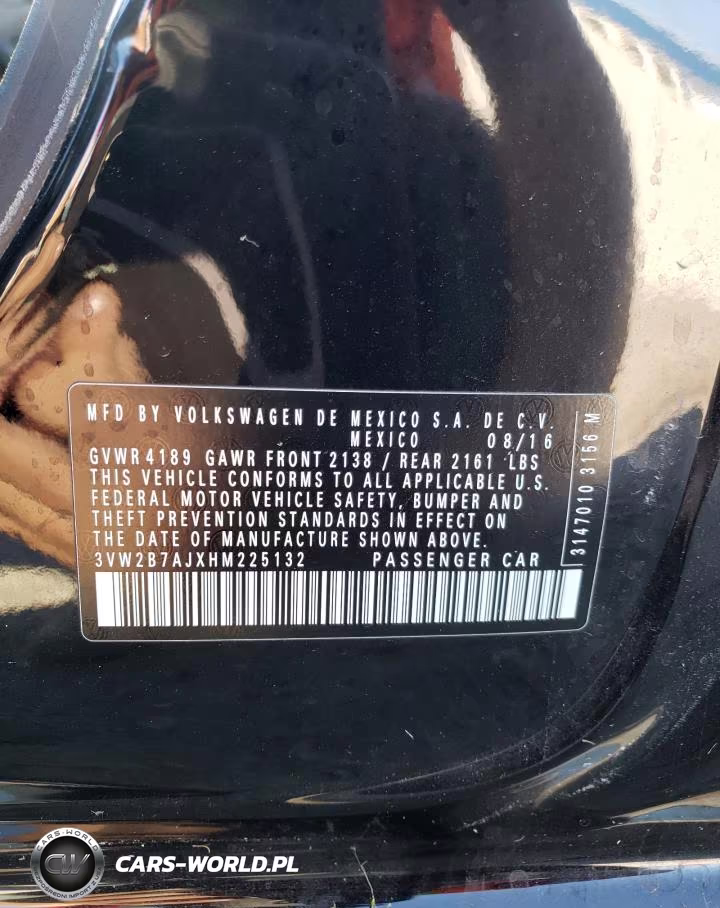 2017 Volkswagen Jetta S VIN:3VW2B7AJXHM225132 - 12