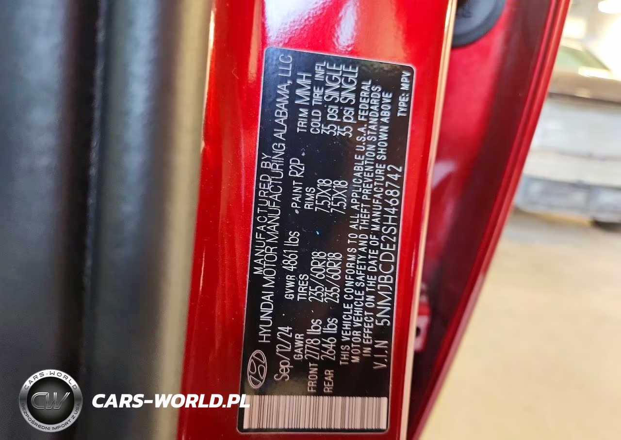 2025 Hyundai Tucson Sel VIN:5NMJBCDE2SH468742 - 13