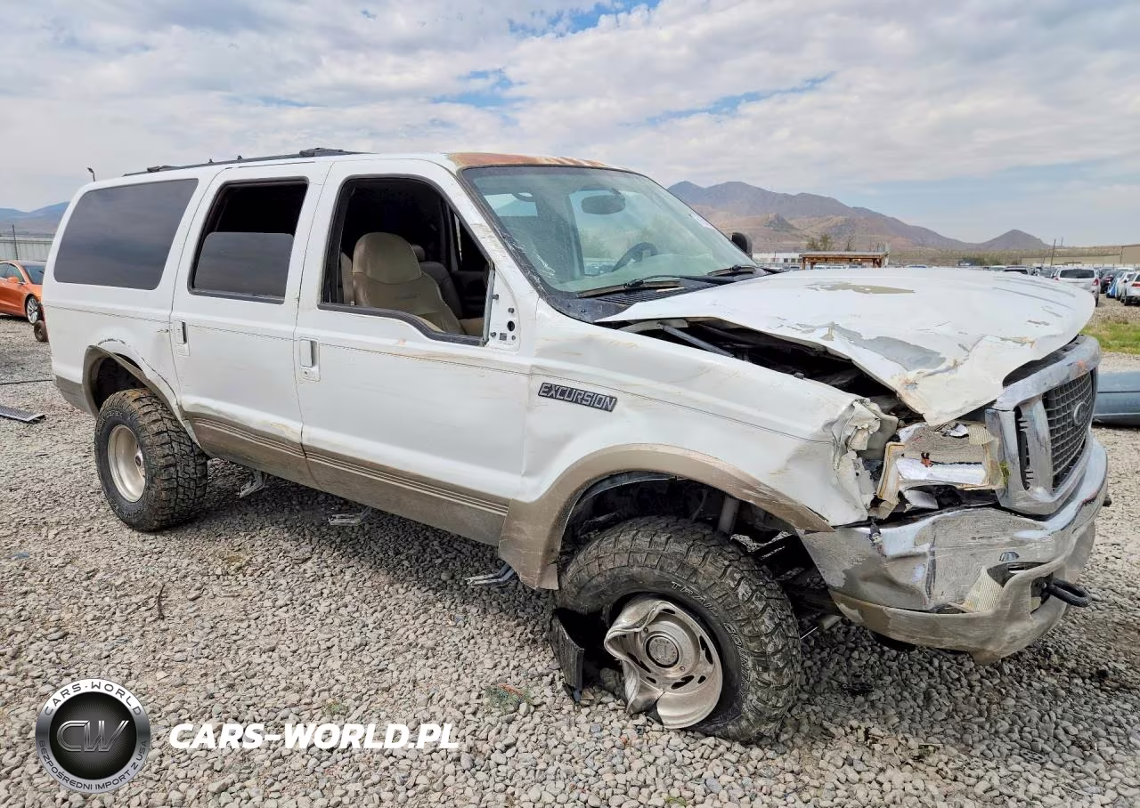 2001 Ford Excursion Limited VIN:1FMNU43S21EA78407 - 4