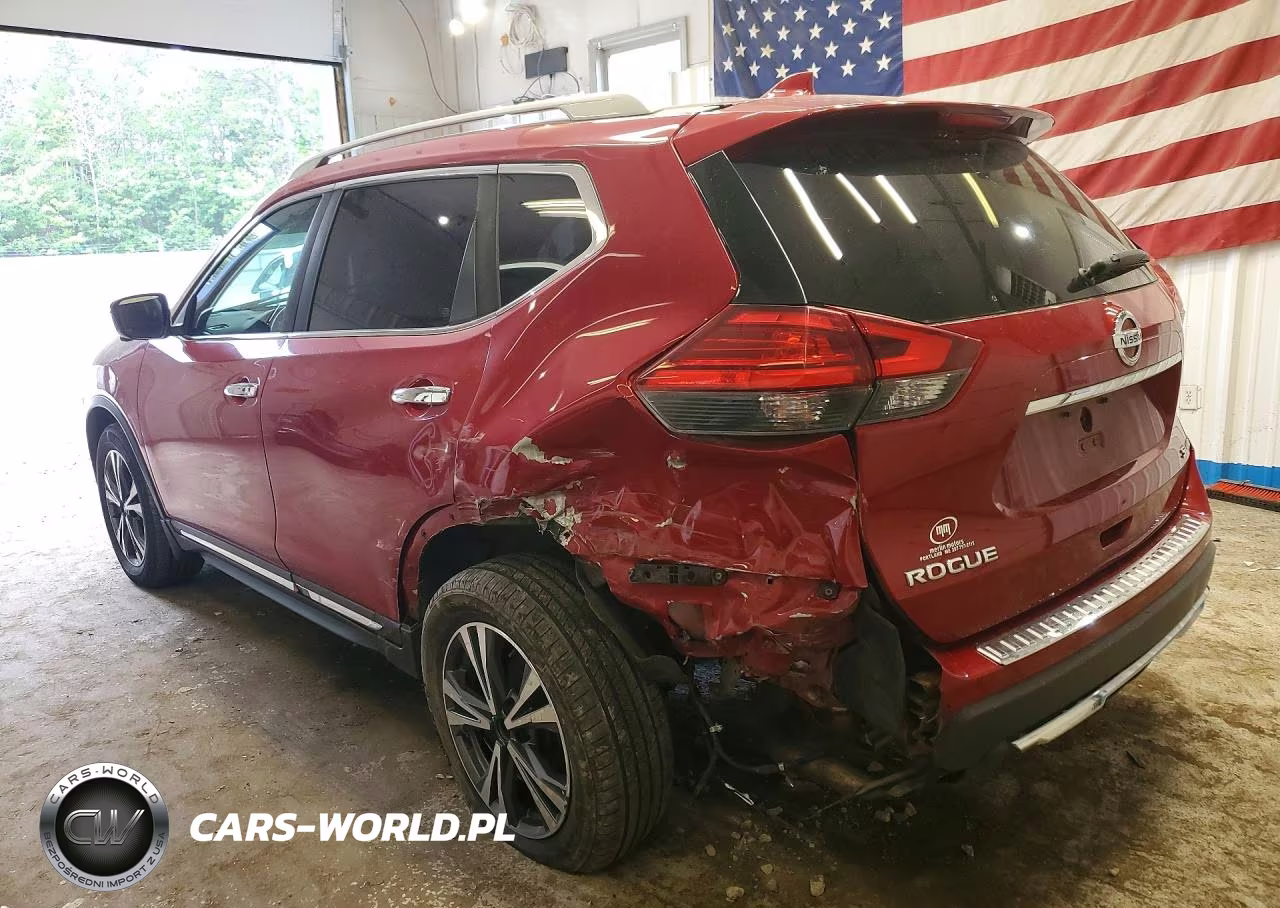 2017 Nissan Rogue Sl VIN:JN8AT2MV9HW006969 - 2