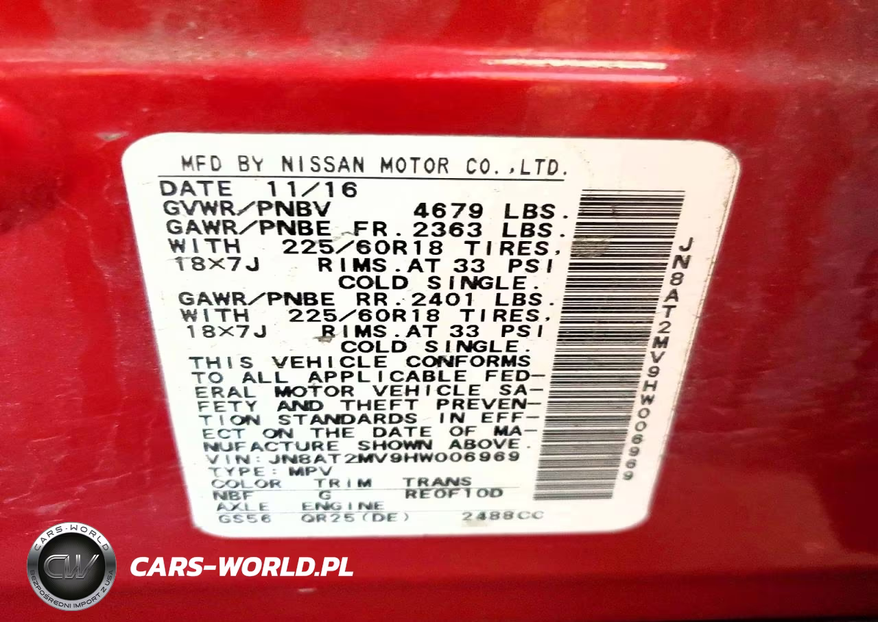 2017 Nissan Rogue Sl VIN:JN8AT2MV9HW006969 - 24