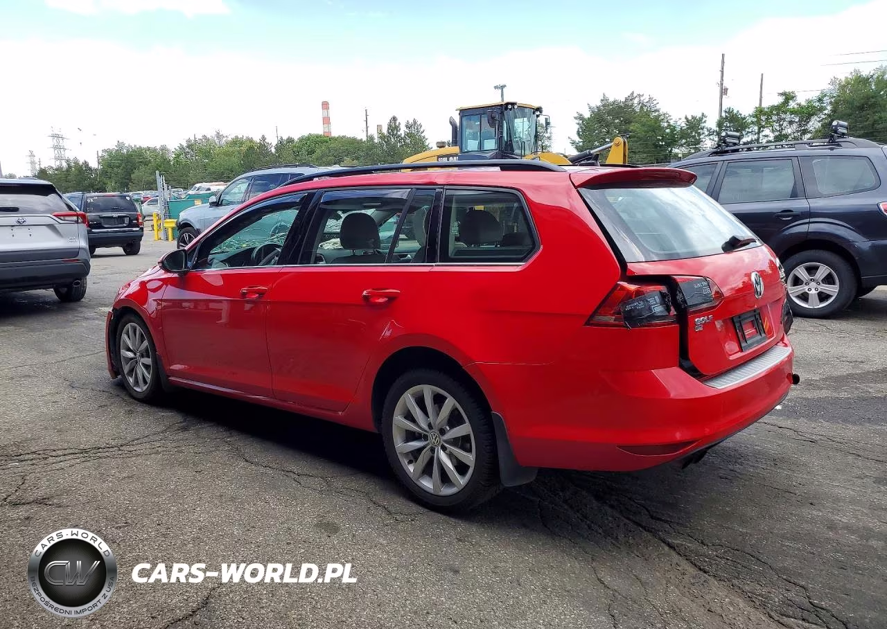 2017 Volkswagen Golf Sportwagen S VIN:3VWC17AU9HM511281 - 2
