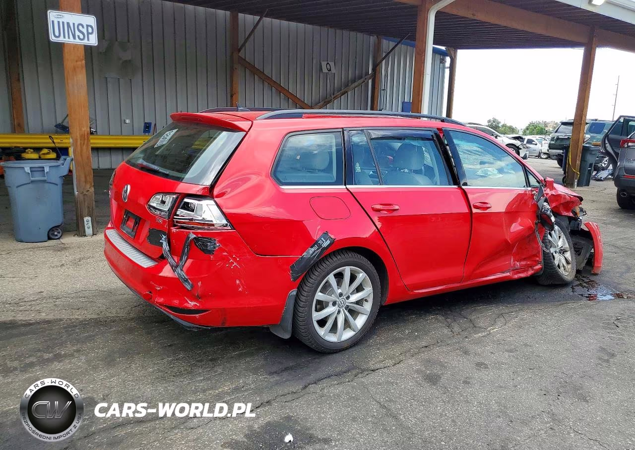 2017 Volkswagen Golf Sportwagen S VIN:3VWC17AU9HM511281 - 3