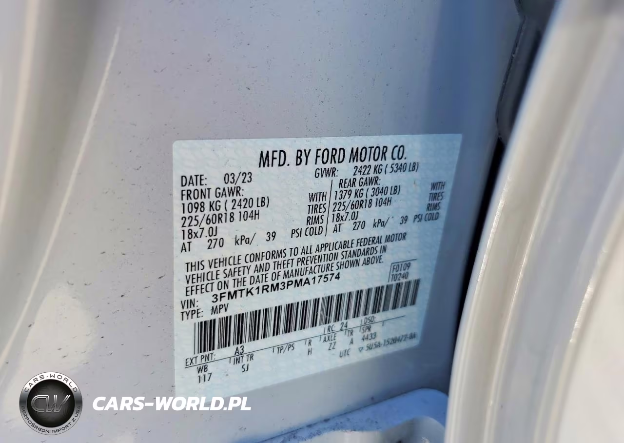 2023 Ford Mustang Mach-E Select VIN:3FMTK1RM3PMA17574 - 12