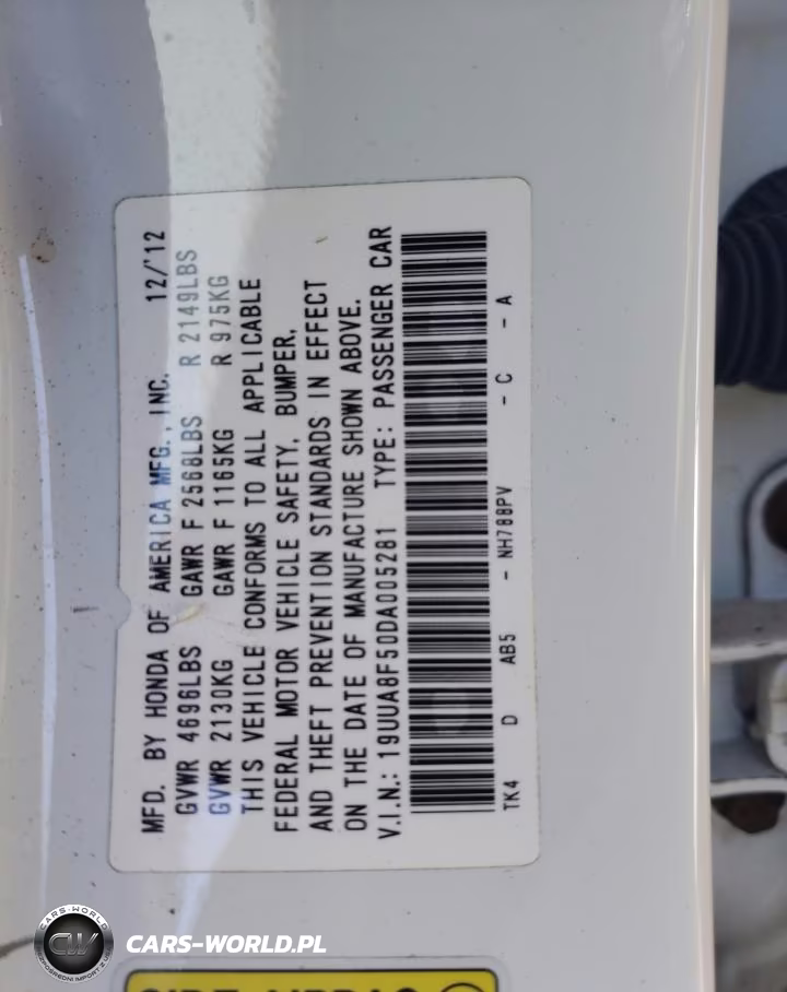 2013 Acura Tl Tech VIN:19UUA8F50DA005281 - 12