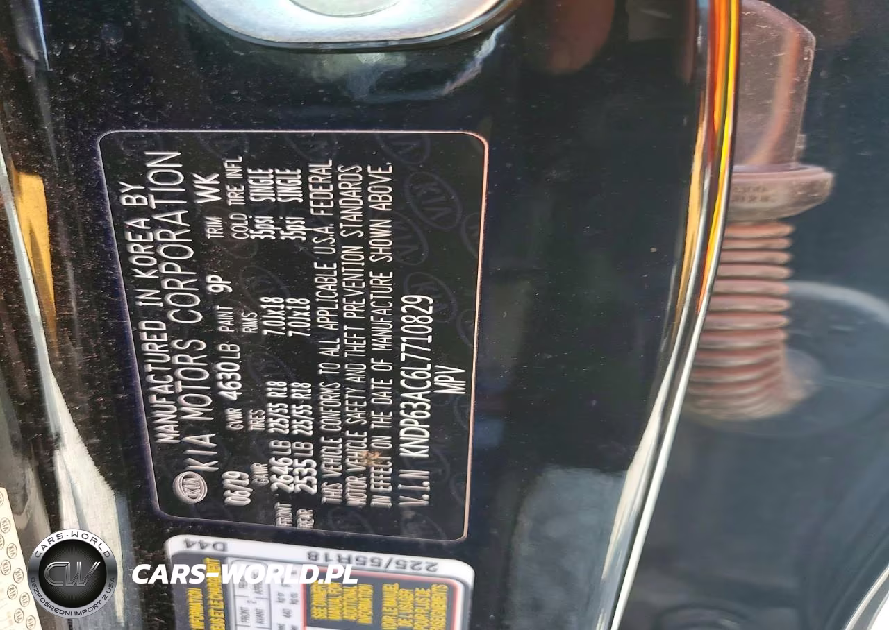 2020 Kia Sportage S VIN:KNDP63AC6L7710829 - 14