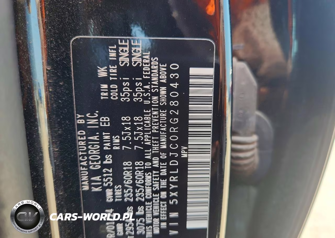2024 Kia Sorento S VIN:5XYRLDJC0RG280430 - 13