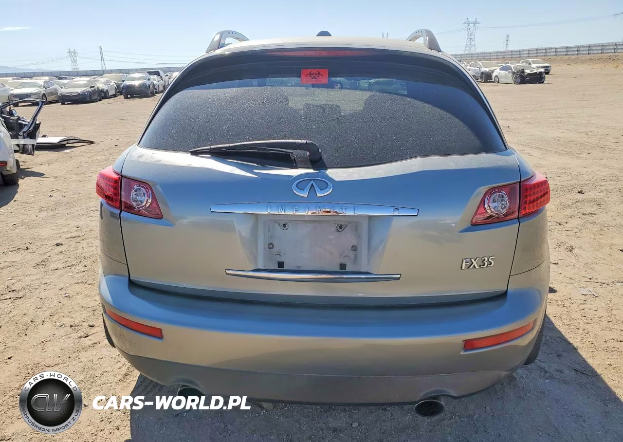 2008 Infiniti Fx35 Base VIN:JNRAS08W68X202500 - 6